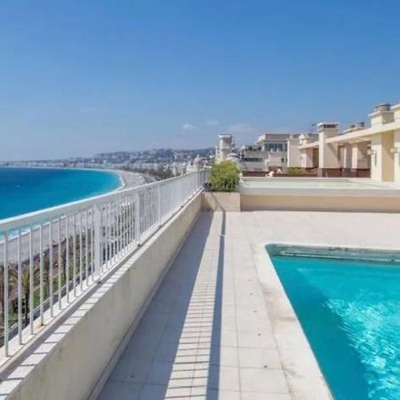 Le Royal, Spacious Seaside Apartment Rooftop And Pool Ницца Экстерьер фото